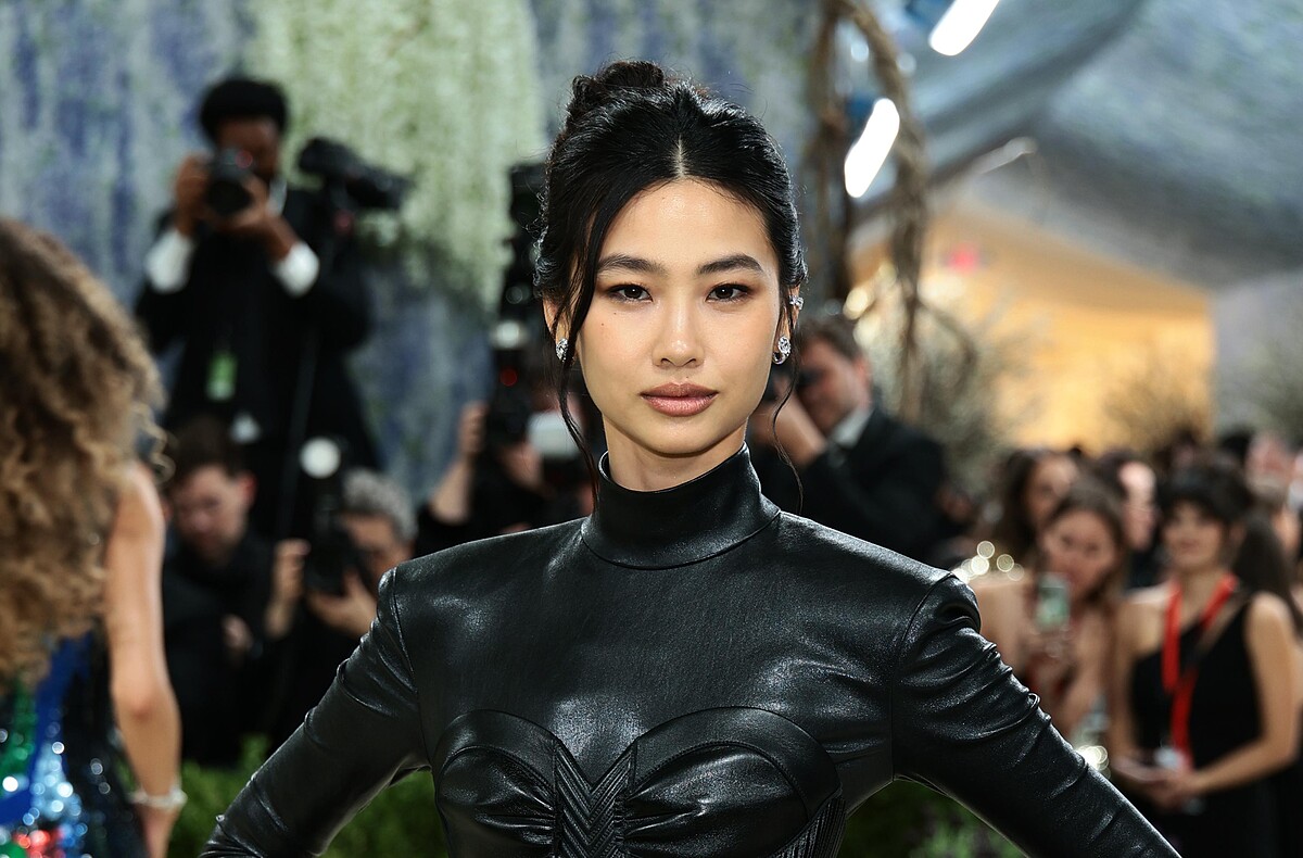 路易威登品牌大使鄭好娟2026 Met Gala紅毯妝容。