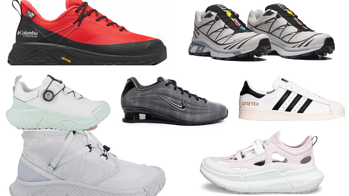 下大雨也不怕！梅雨季最強防雨球鞋盤點，Salomon ICON CAPSULE、NAKED Copenhagen × Nike一次看