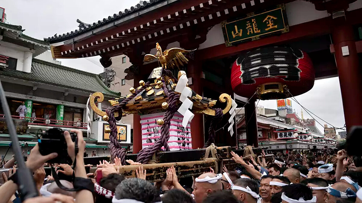 江戶三大祭典之一「三社祭」限時3天熱血登場！東京淺草700年歷史盛事，百座神轎看點、交通方式一次看