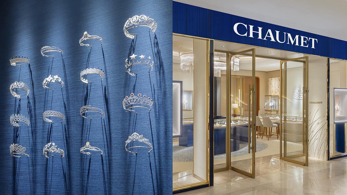 Chaumet重現巴黎總店「冠冕沙龍、法式花園」！開箱A9珠寶專賣店