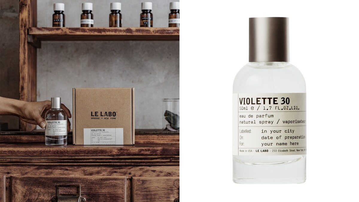LE LABO VIOLETTE 30 （紫羅蘭 30）15ml，NT3,320。/50ml，NT7600。/100ml，NT10,900。