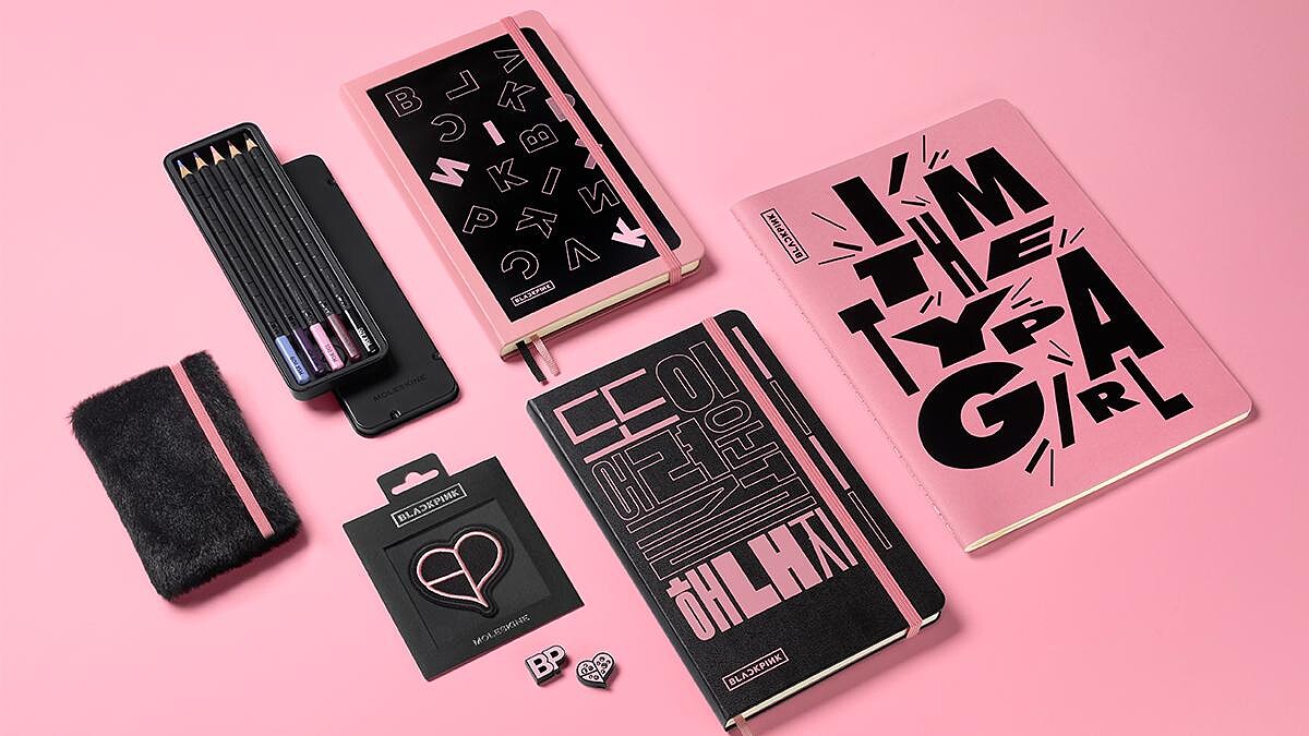 BLACKPINK × MOLESKINE 限量聯名筆記本：粉黑視覺美學、設計理念與靈感宇宙一次看！