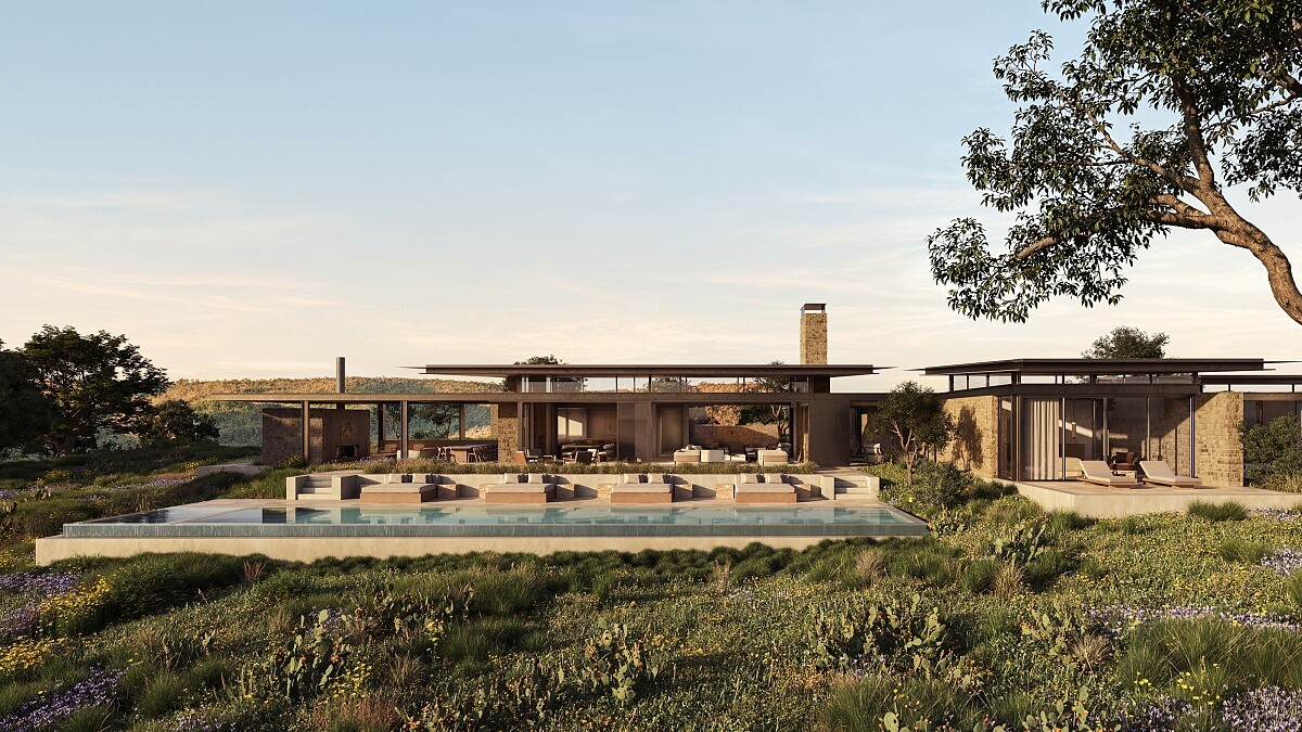 「Amansanu」即將登場:安縵旗下首座牧場風格度假村,由 Olson Kundig 設計,匯集馬廄、峽谷水療與品牌私人宅邸