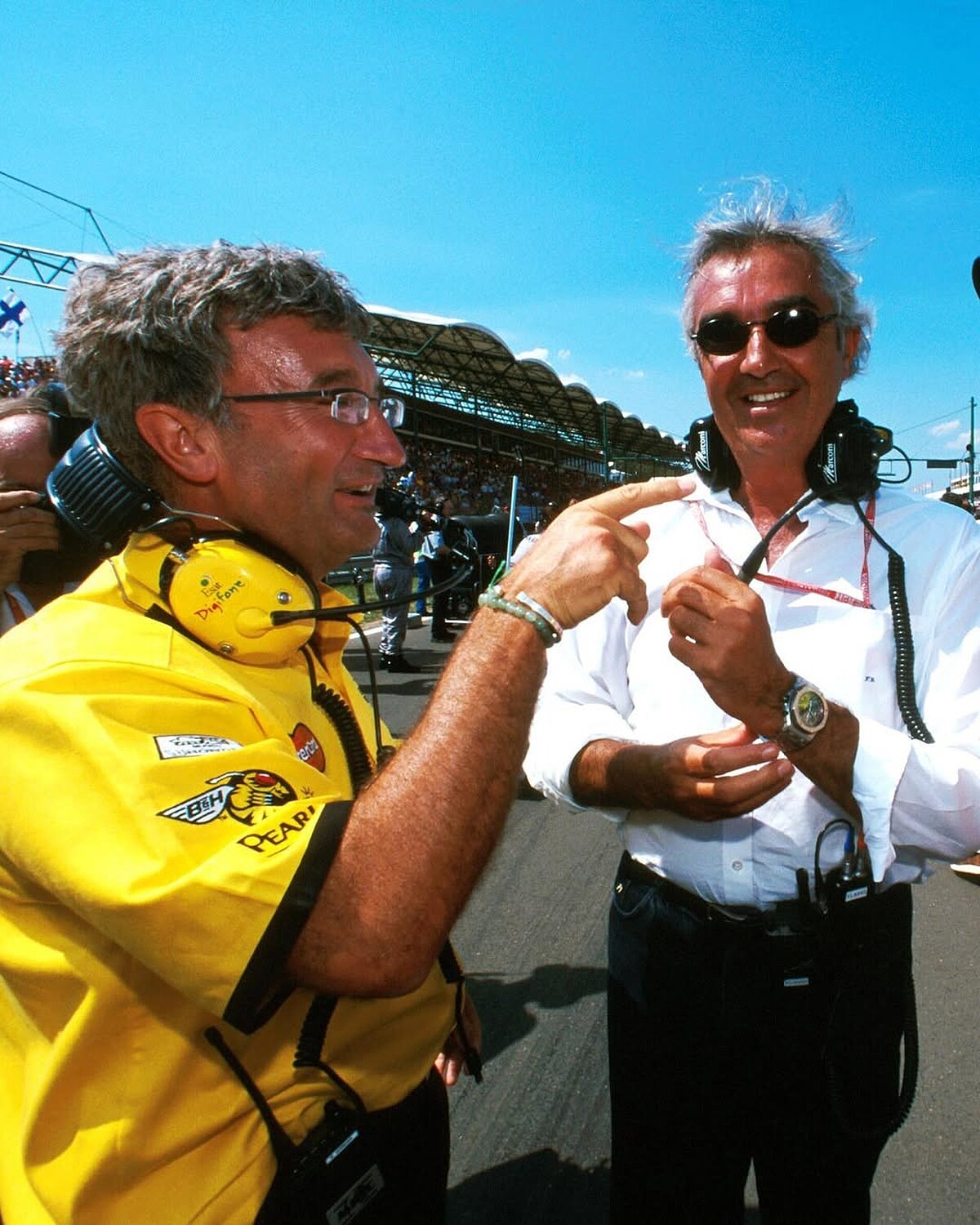 Flavio Briatore 在 F1 圍場裡,永遠是那個最不合時宜、卻也最吸睛的一位。