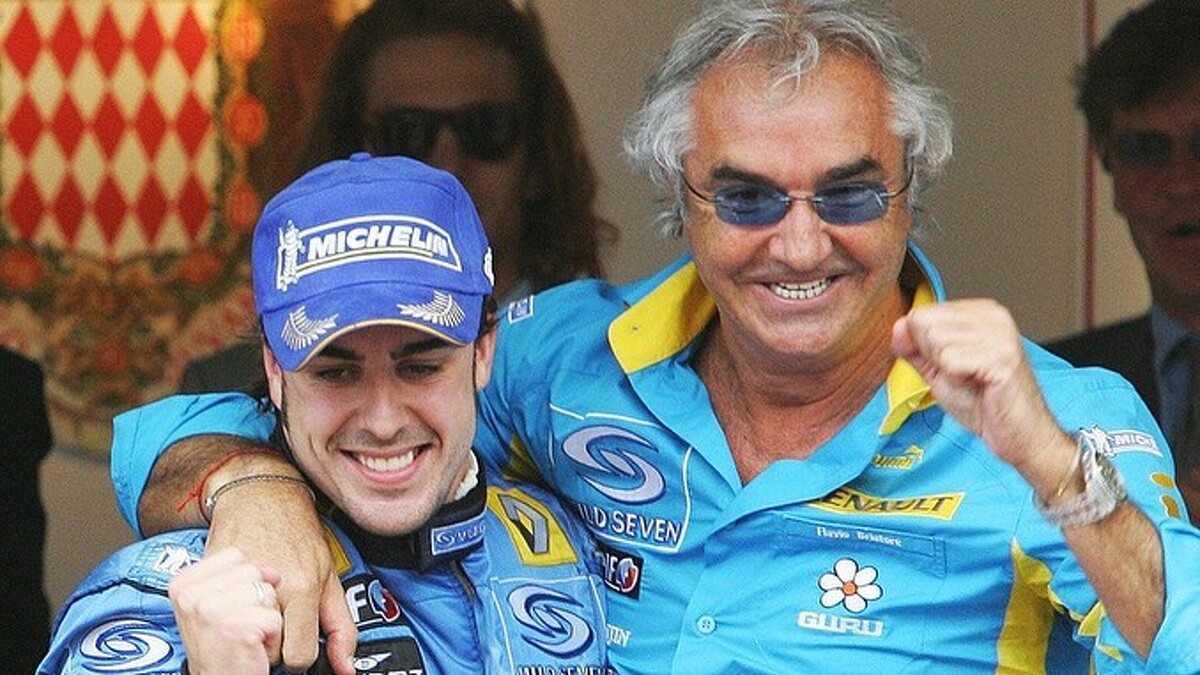 Flavio Briatore 慧眼視車神 Fernando Alonso ,再造雷諾車隊榮光。