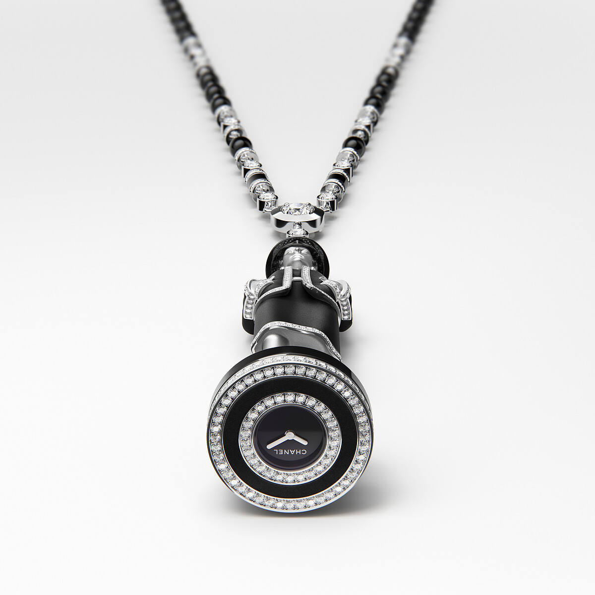 Chanel 棋盤時計