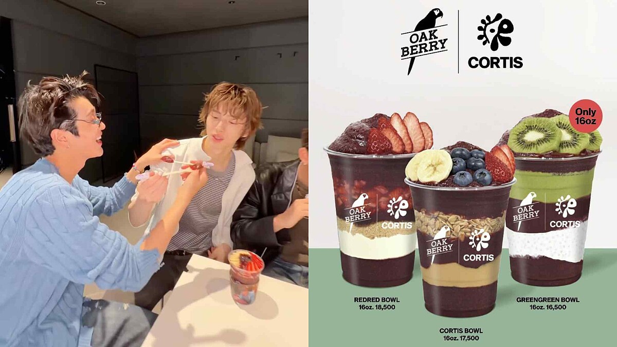 CORTIS與韓國OAKBERRY驚喜聯名！推3款限定巴西莓碗，販售資訊一次看