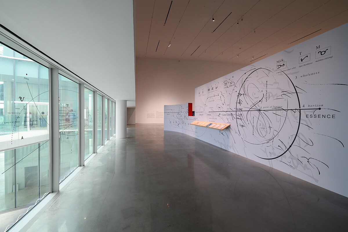 展覽室A,子題:「烈焰之世」。攝影:卓杜信XhinMania。圖片提供:臺中市立美術館。