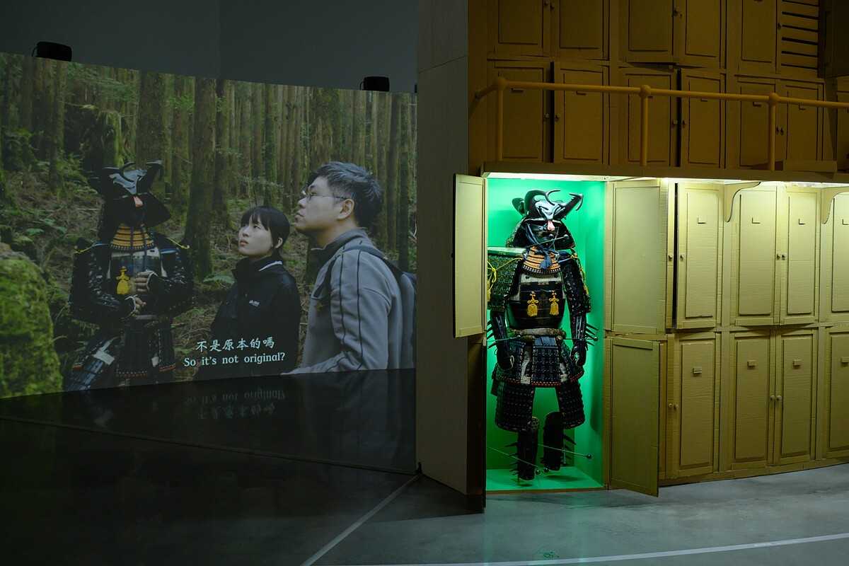 邱子晏,〈高砂深山鍬形蟲〉。攝影:卓杜信XhinMania。圖片來源:臺中市立美術館。