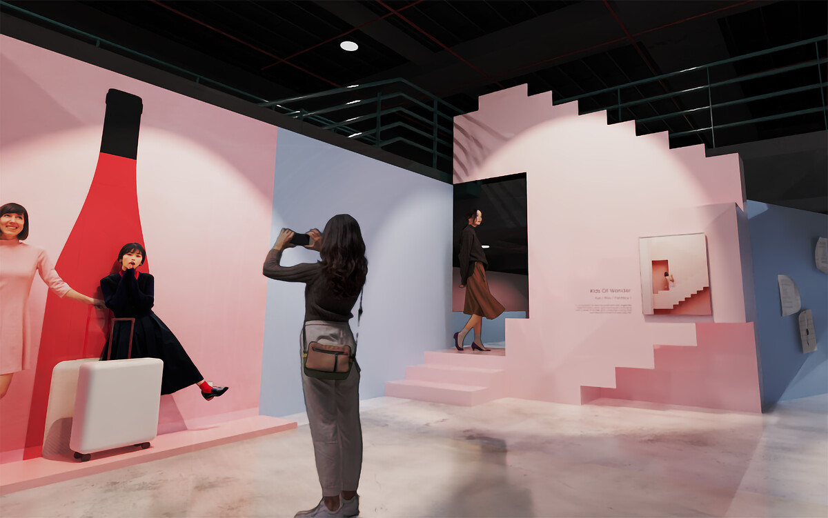 「奇想世界」展場示意圖