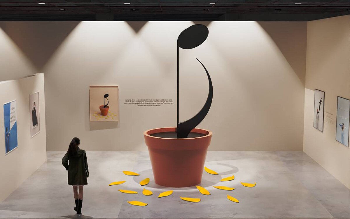 「奇想世界」展場示意圖