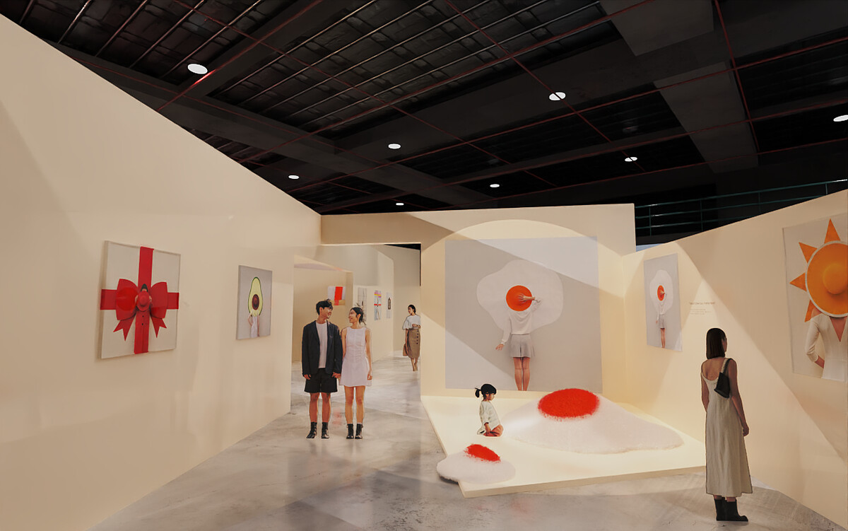 「奇想世界」展場示意圖