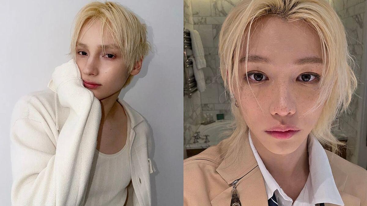 韓國男星最近都在染金髮！Felix、李相沅、James示範「透明系金髮」根本就是漫畫男主角
