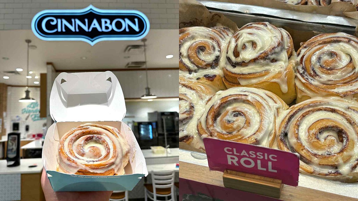 CINNABON台北店來了！美國神級肉桂捲插旗中山，菜單地點、售價一次看