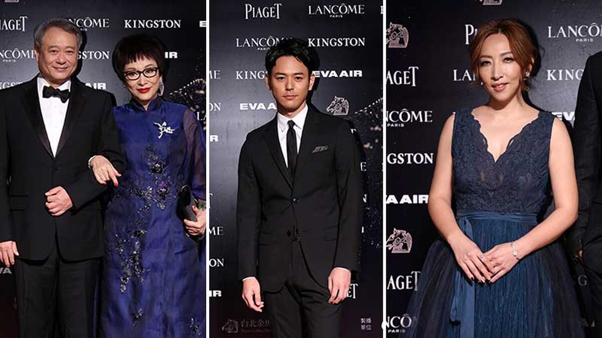 金馬 52 紅毯嘉賓李安、徐楓、妻夫木聰、導演陳玉珊