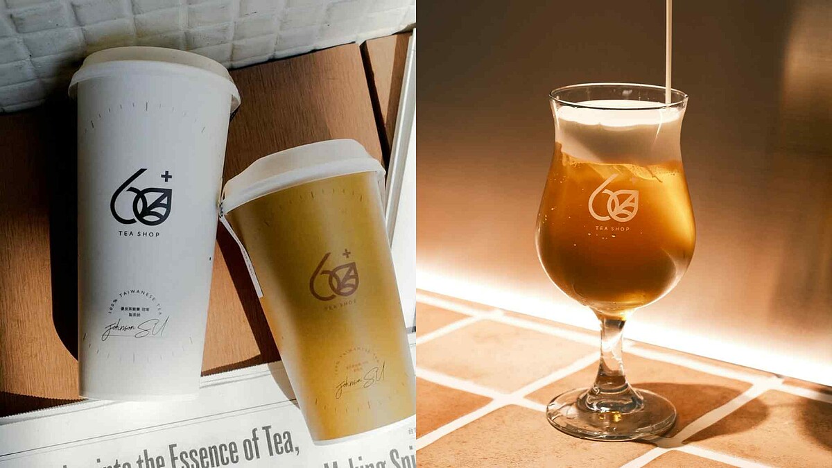 60+ Tea Shop菜單推薦喝什麼？台南手搖插旗台北師大，推出限定口味「西瓜包」