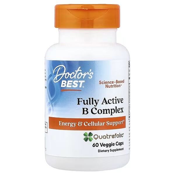 Doctor's Best, 全效活性維生素 B 群複方