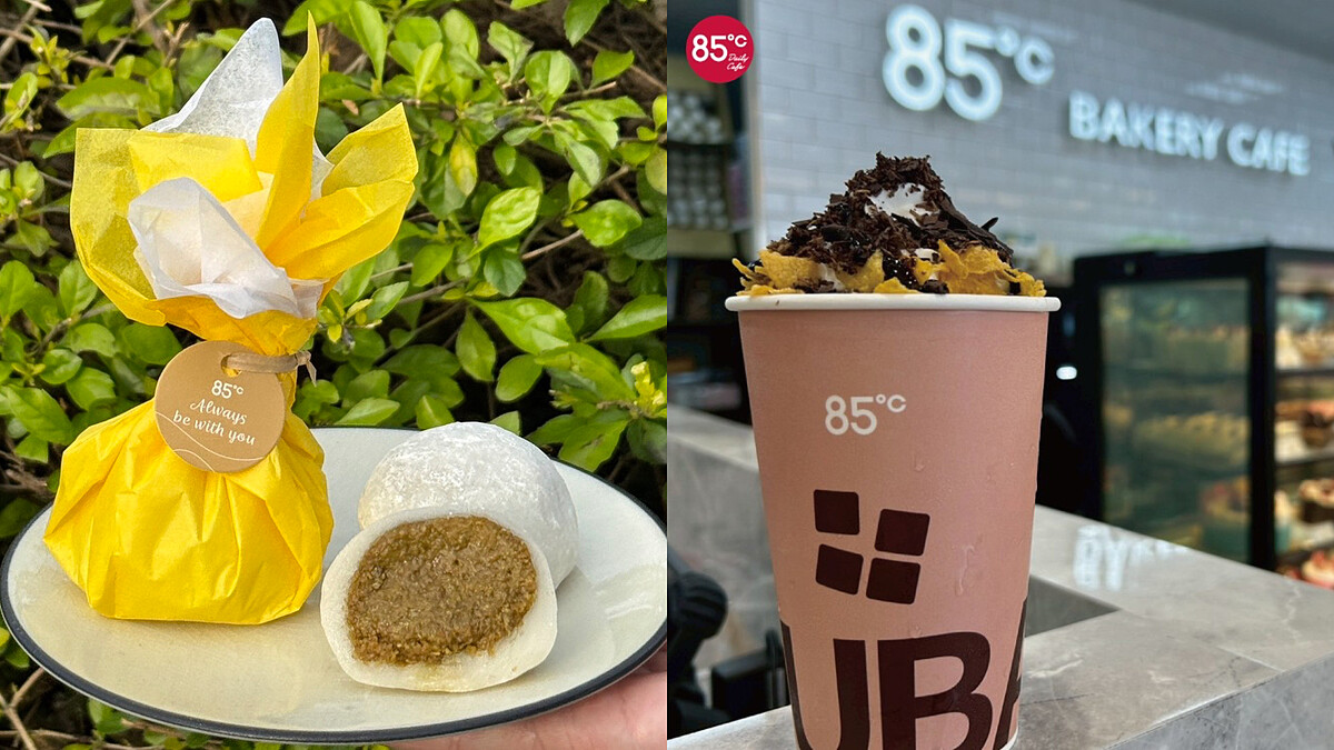 香菜控看過來!85℃限定「花生香菜慕斯冰粽」登場,爆紅「杜拜可可冰沙」同步登場