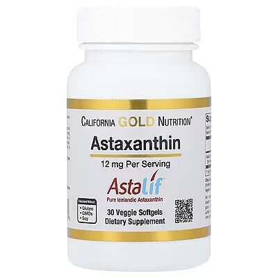 California Gold Nutrition, 蝦青素(Astalif® 全冰島)