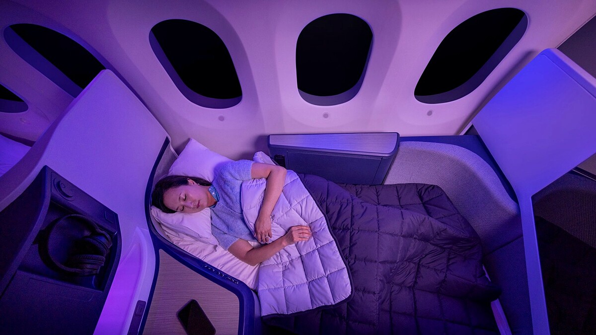 開箱紐西蘭航空「豪華商務艙Luxe」！全新波音787-9升級亮點：萬呎高空的私人套房、台北唯一直飛睡醒就開玩