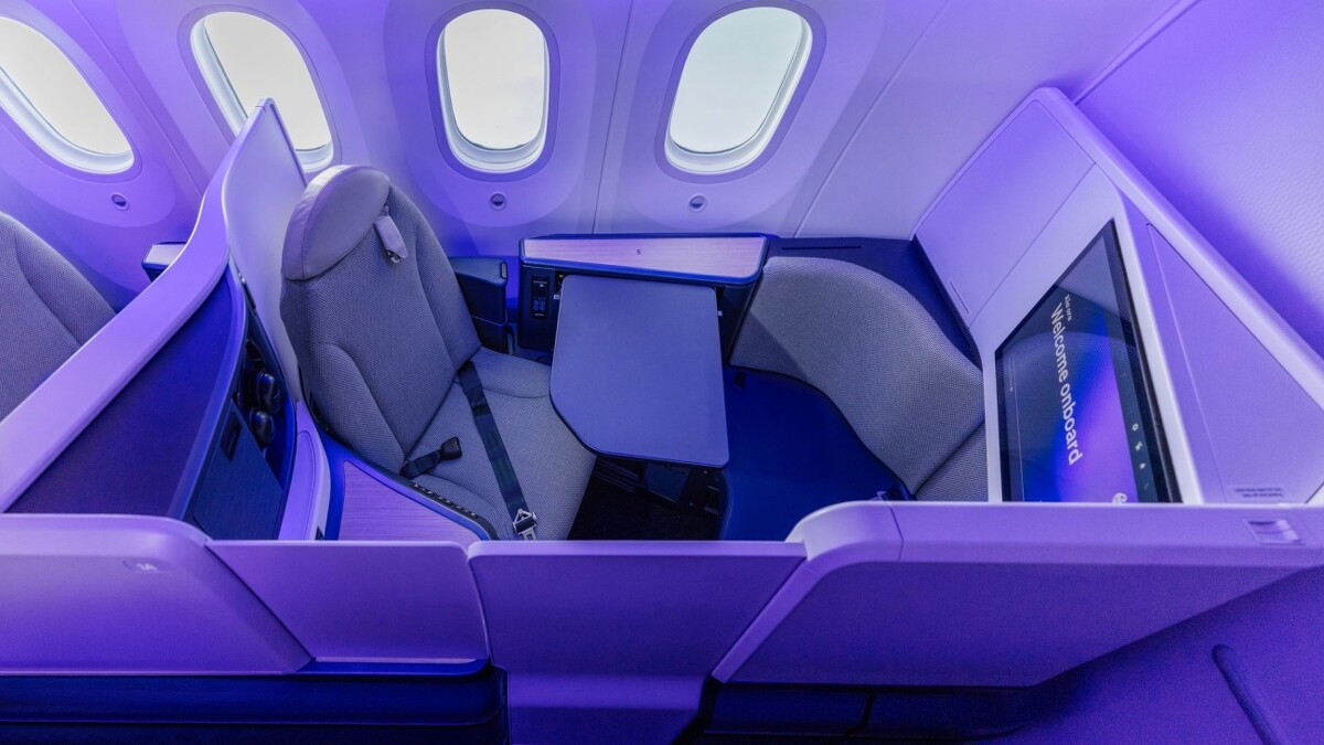 紐西蘭航空豪華商務艙Luxe空間