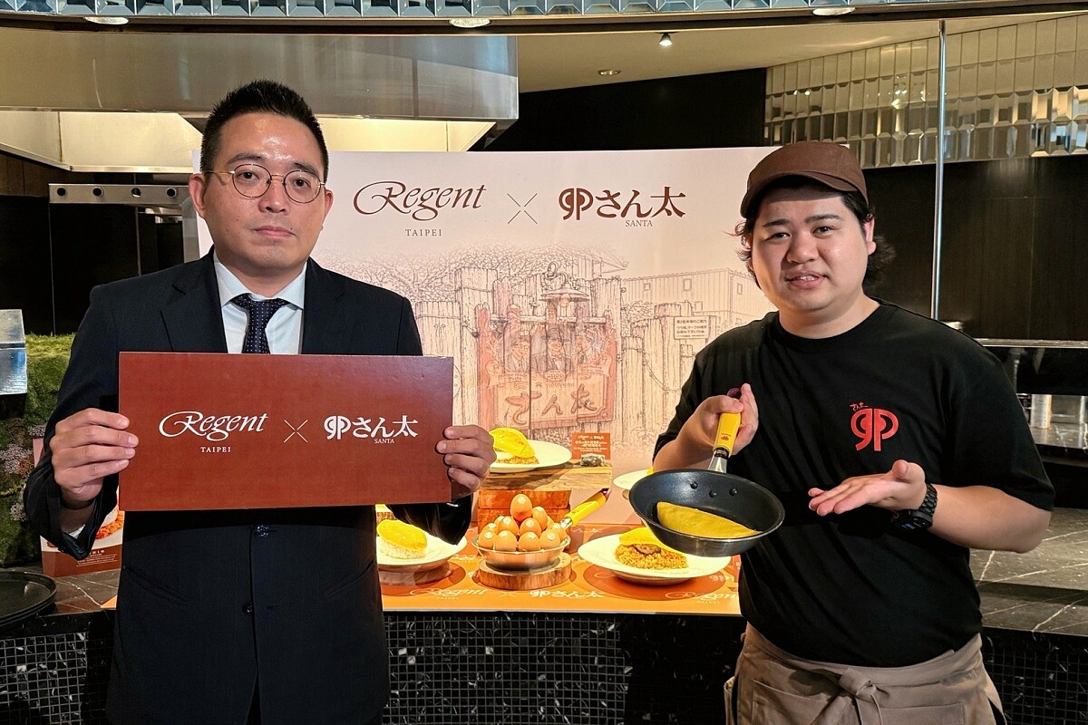 合照_左為臺北晶華酒店餐飲部執行副總謝孟翰,右為「SNATA」餐廳主理人神谷敢太。