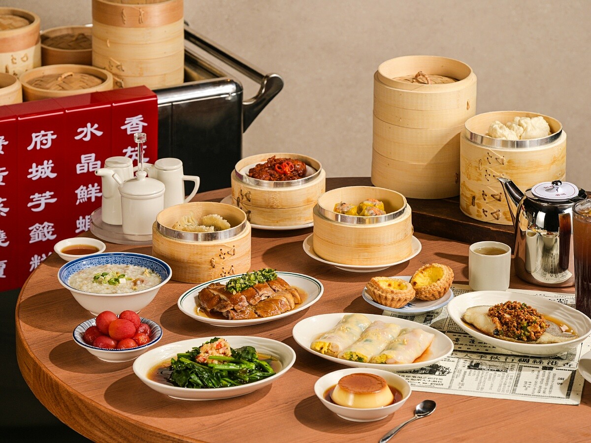 自己伸手挑選喜愛的港點是聯上餐旅總經理記憶中最美好的用餐回憶。