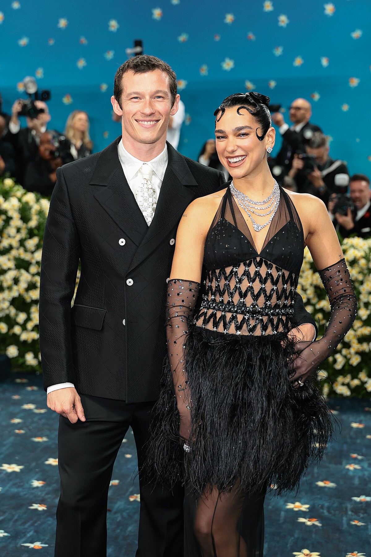 兩人去年攜手登上全球最受矚目的時尚盛事Met Gala。