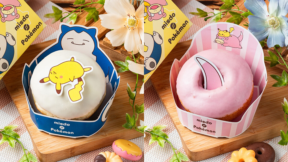 寶可夢粉絲暴動！Mister Donut第二波聯名登場，卡比獸、呆呆獸甜甜圈萌翻開吃