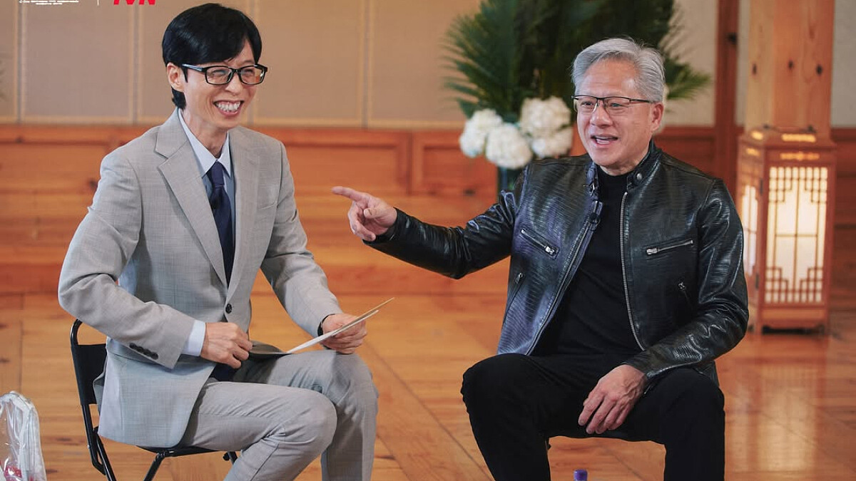 韓綜訪黃仁勳的劉在錫根本人脈王！打造2兆與2千兆面談，「大神級」好友盤點，曾「背著李政宰」跑去上班