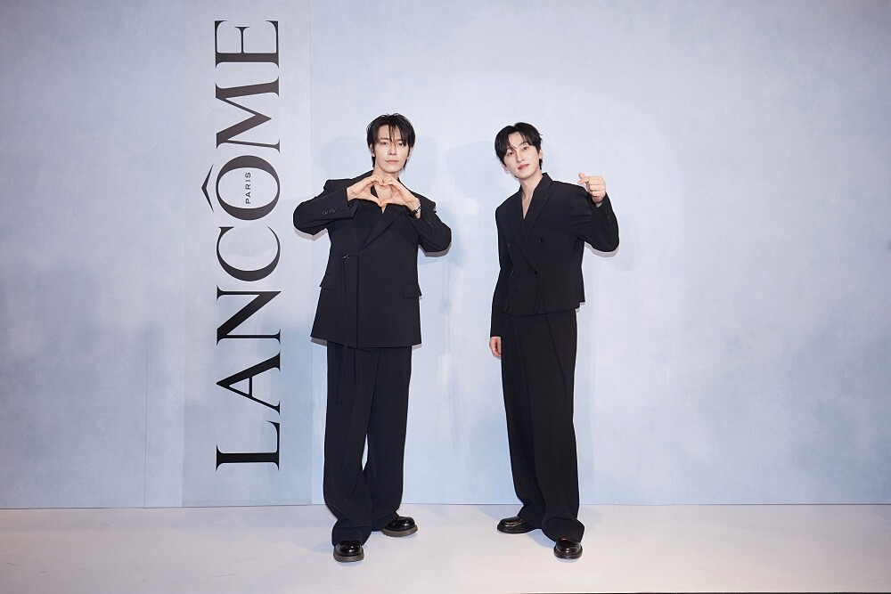 UPER JUNIOR-D&E東海、銀赫出席LANCOME X D&E幸福快閃店。
