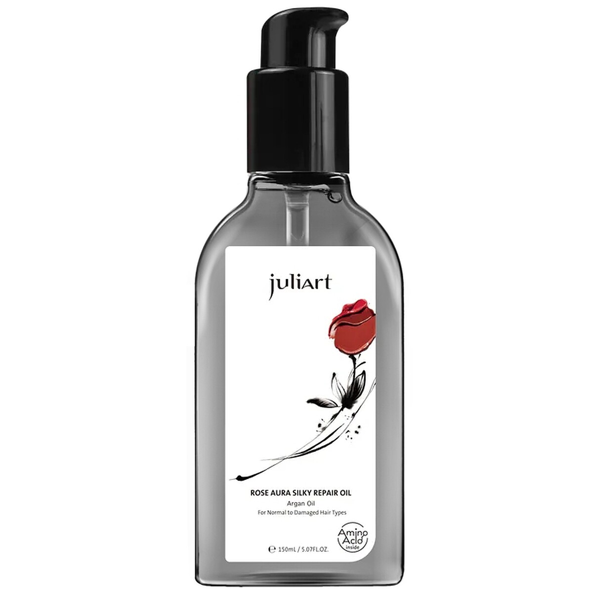 juliArt覺亞洸影玫瑰精萃髮油。