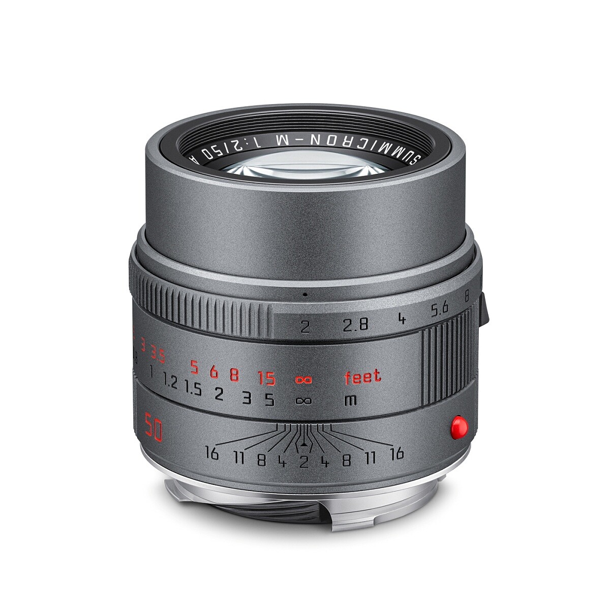 APO-Summicron-M 50 f/2 ASPH. 同步推出金屬灰版本。