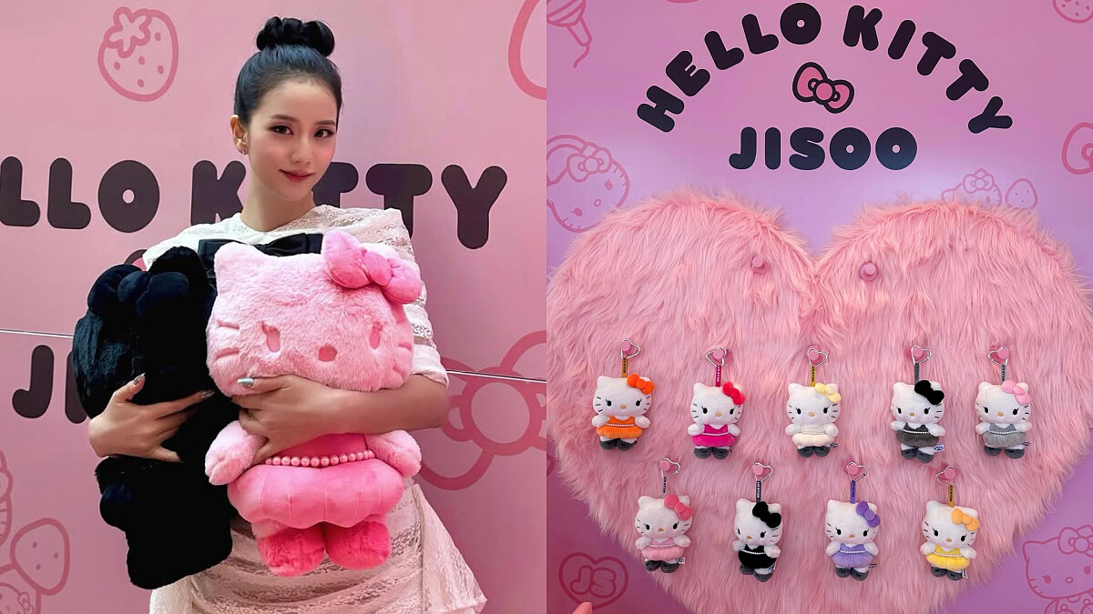 【Threads上紅什麼】JISOO × HELLO KITTY聯名7-11開賣！11款絨毛吊飾、40公分娃娃必搶，價格與購買方式攻略