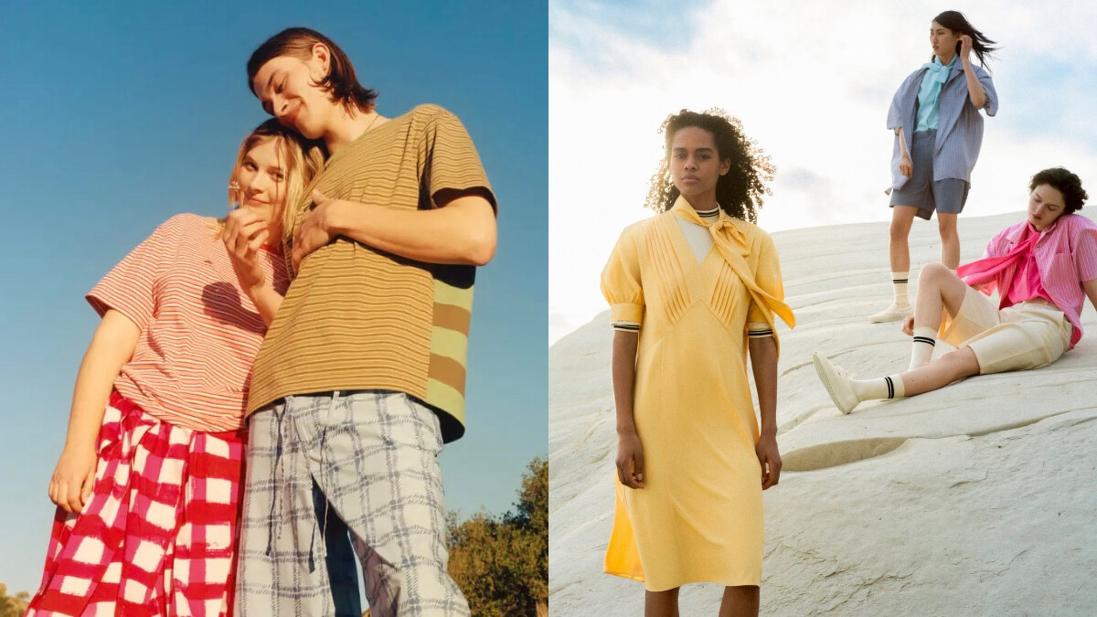 (左)2022年Uniqlo x Marni、(右)2026 UNIQLO F.RISSO系列