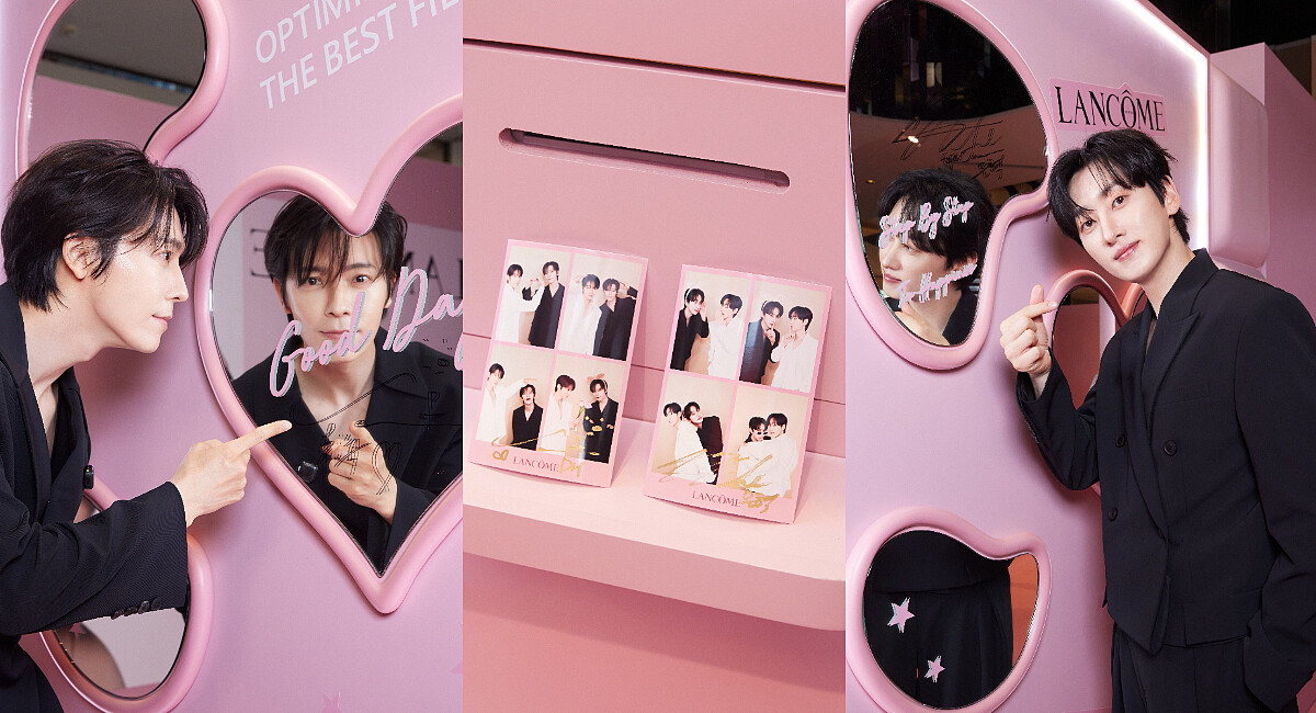 快來被東海、銀赫摸臉、捧下巴！《LANCOME X D&amp;amp;E幸福快閃店》必玩「男友視角」人生四格、全息合影，畫上韓國JENNY HOUSE美容室妝容，變美追星一步到位