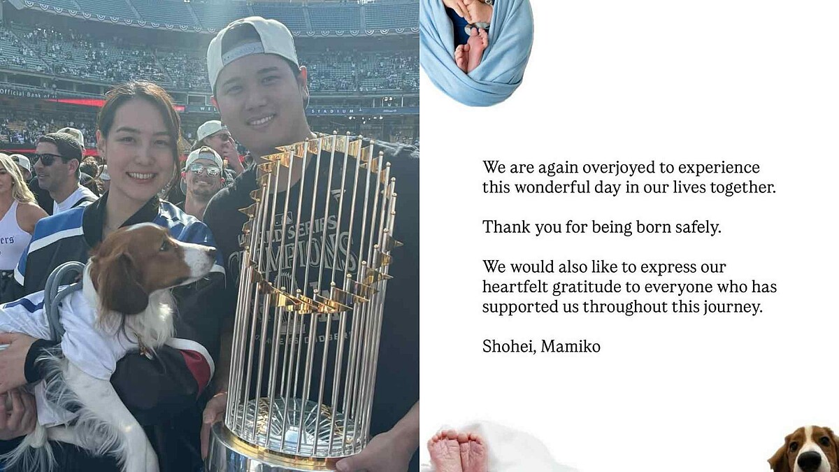 大谷翔平二寶平安誕生!IG驚喜報喜,31歲完美實踐「高中人生規劃筆記」