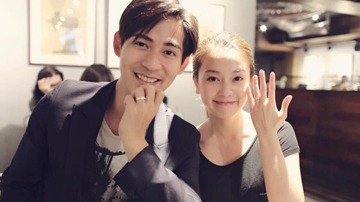 「是的,我們結婚了。」「仔仔」周渝民與女友喻虹淵互訂終生