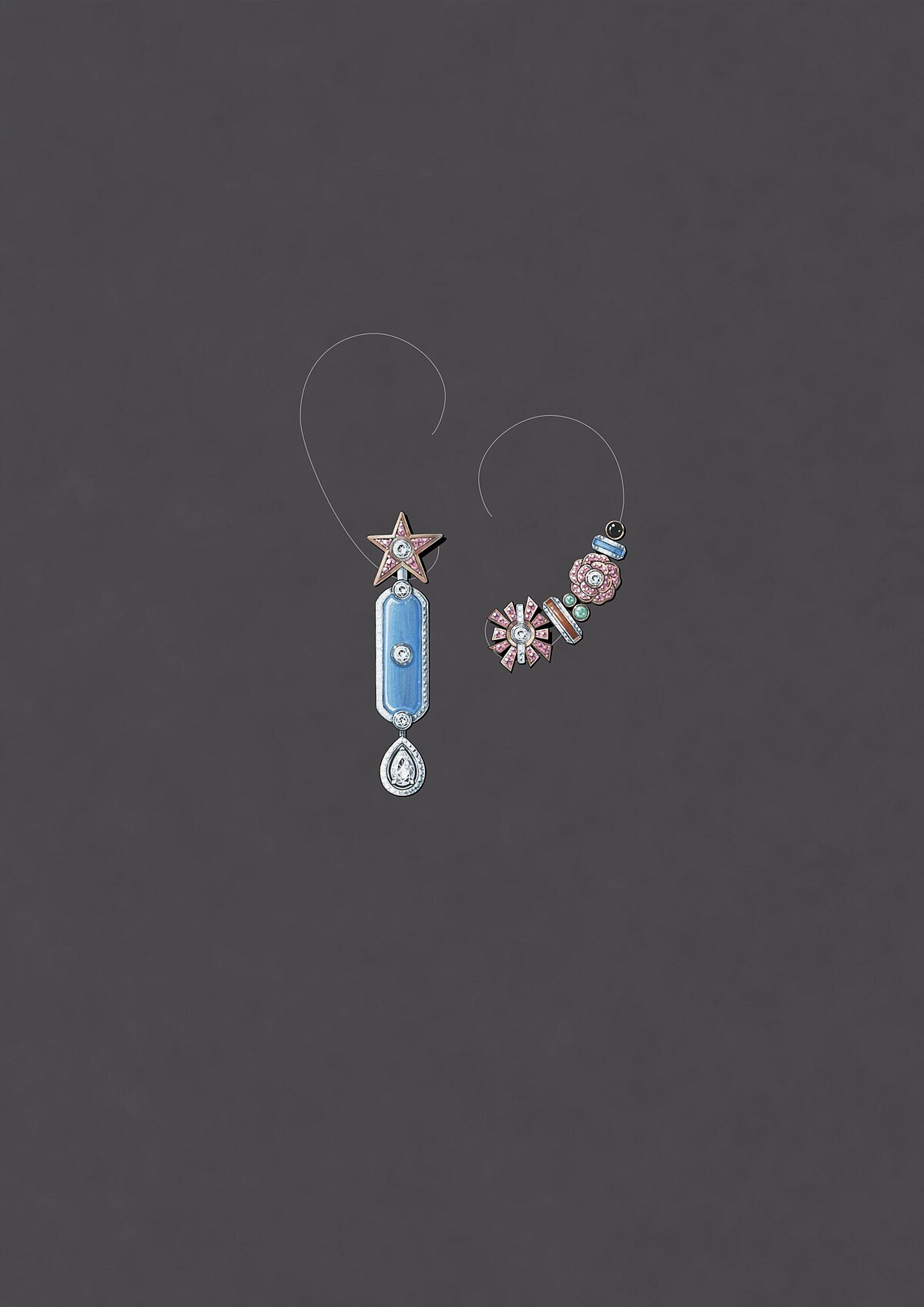 TALISMAN DE SYMBOLES耳環