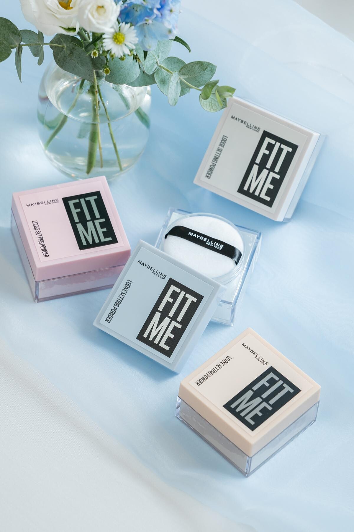 媚比琳 FIT ME 輕嫩透薄紗蜜粉,共4色 NT450。
