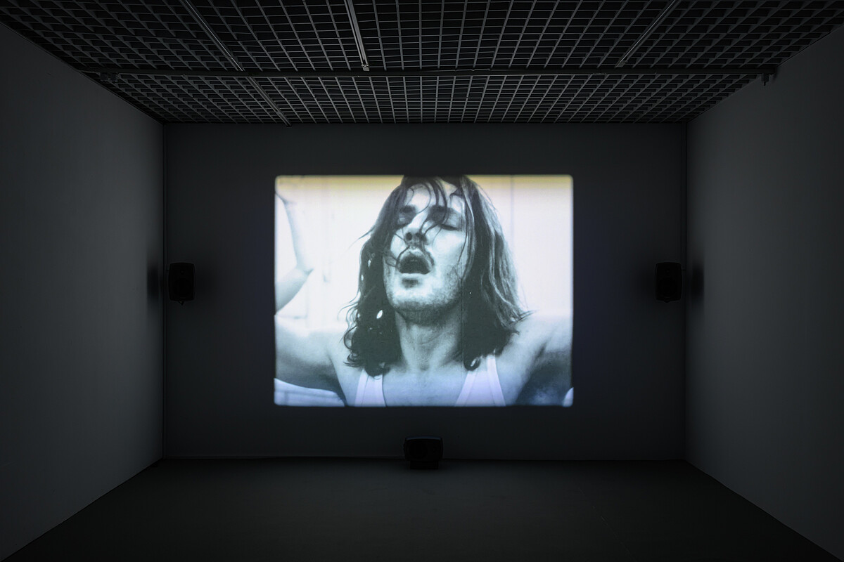 傑瑞米.蕭 Jeremy Shaw,《閾限者》,2017,單頻道有聲數位錄像(黑白、彩色、5.1 聲道,31 分 25 秒|北師美術館提供,攝影:王世邦 Anpis Wang