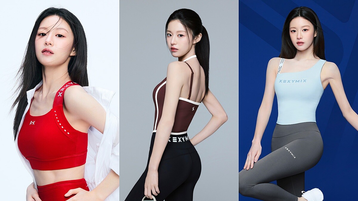 韓妞運動穿搭新寵兒是這牌！高允貞代言XEXYMIX，從健身房一路紅到日常穿搭