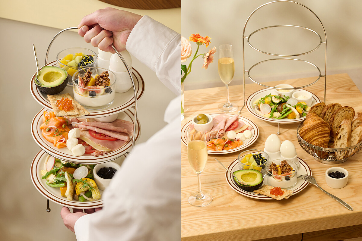 分享式餐點的「French Twist Tower」。