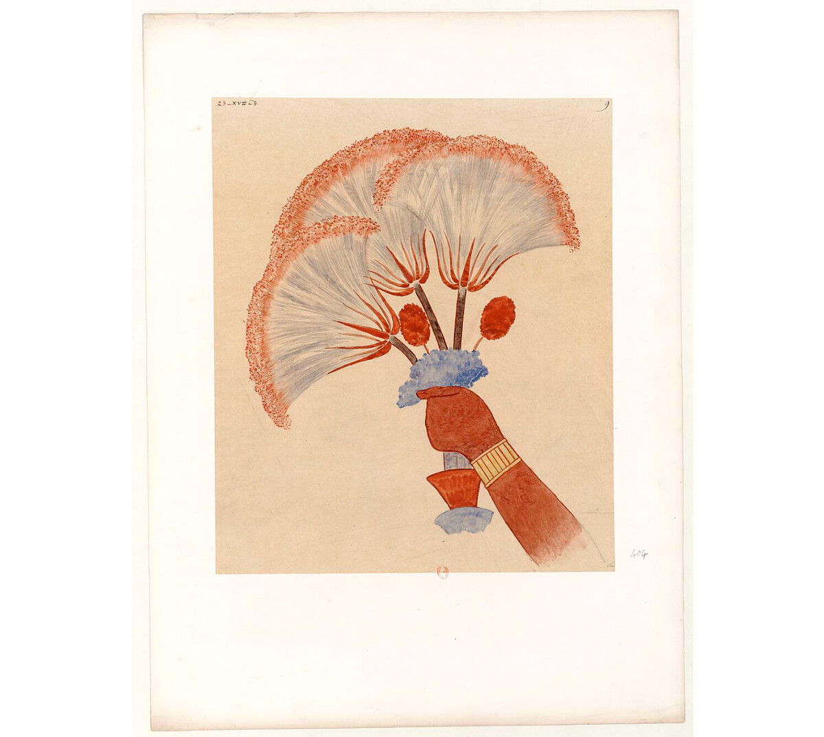 Émile Prisse d&rsquo;Avennes插畫作品_Émile Prisse d&rsquo;Avennes埃及系列：象徵圖像、繪圖、版畫、照片(圖片來源：gallica.bnf.fr)