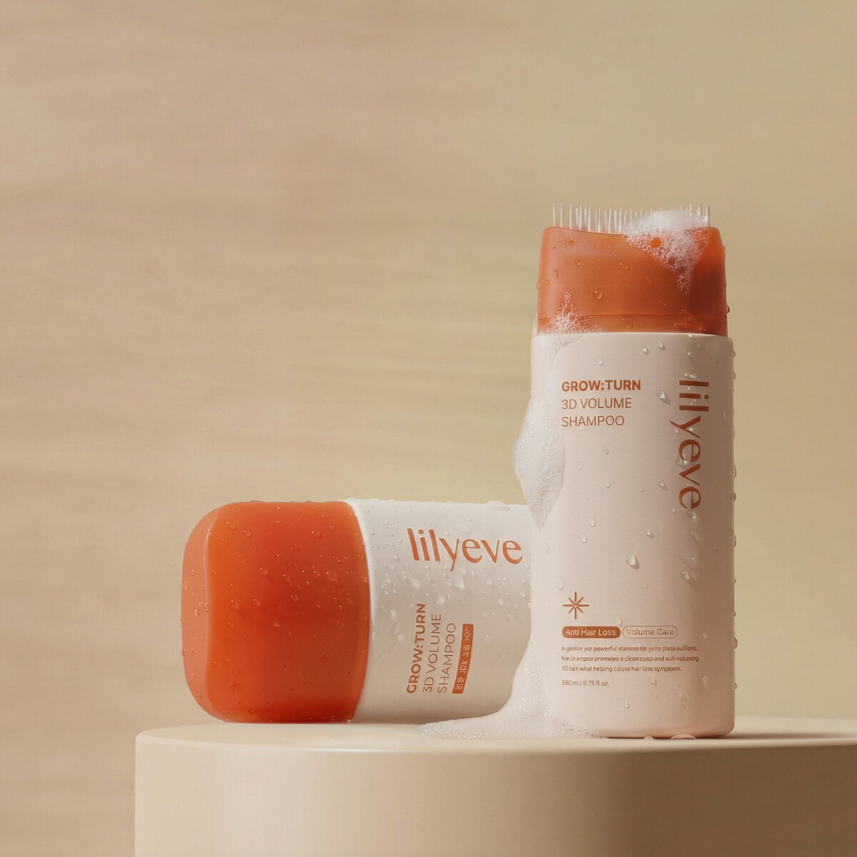 Lilyeve 3D蓬鬆洗髮梳200ml，NT659