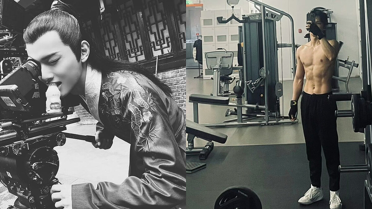 《千香》葉盛佳古風少年深層冰塊腹肌！自稱娛樂圈體育生，靠六階段雕刻全身肌肉線條