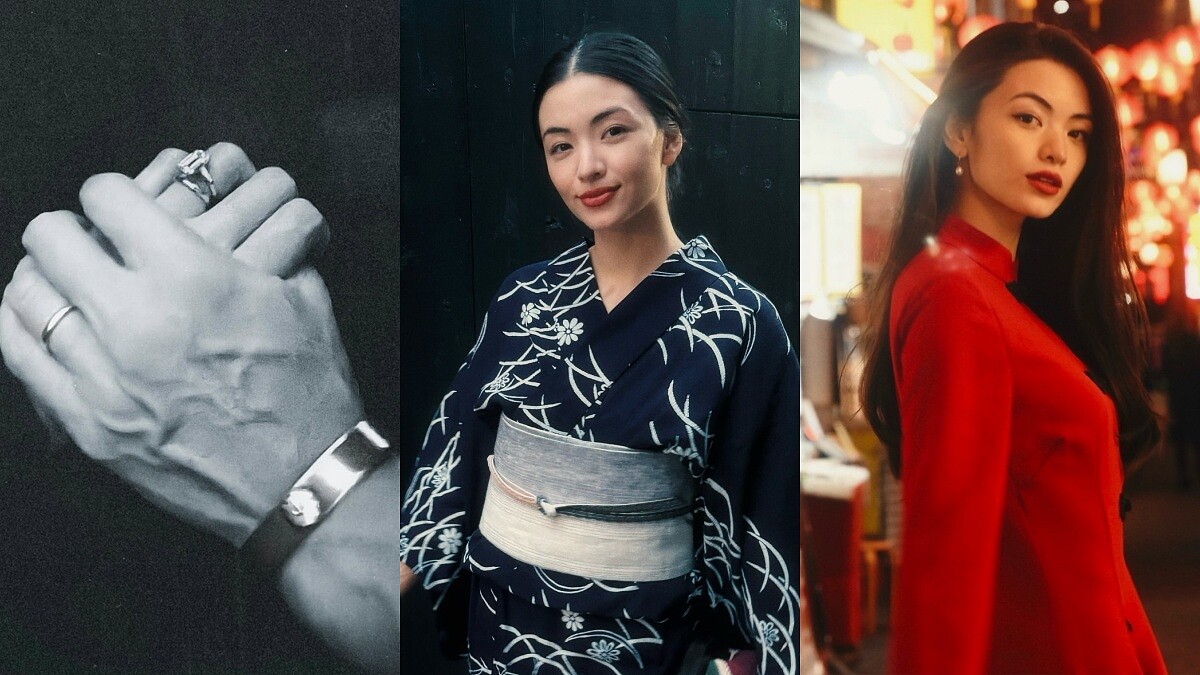 吳建豪再婚日本女歌手！荒卷繪美9歲移居英國、倫敦大學畢業，3個穿搭關鍵看懂她的日系高級感