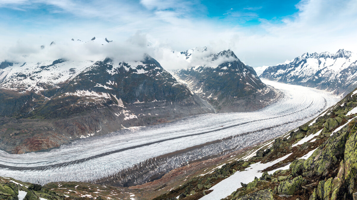 阿萊奇冰川(Aletsch Glacier)