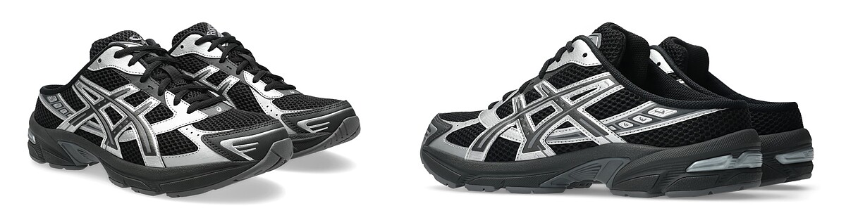 ASICS SPORTSTYLE GEL-1130 MULE 經典黑,定價 NT$3,280。