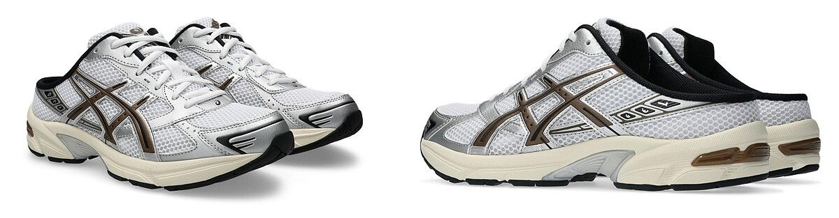 ASICS SPORTSTYLE GEL-1130 MULE 大地棕,定價 NT$3,280。